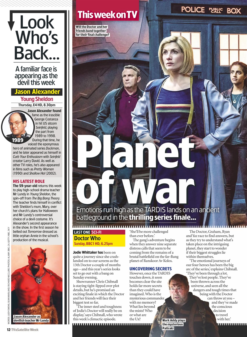 TV & Satellite Week Preview Pages