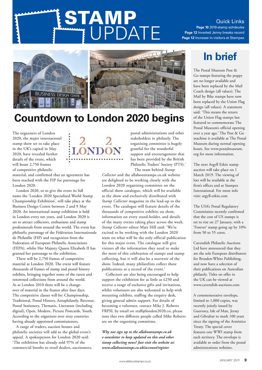 Stamp Collector Preview Pages