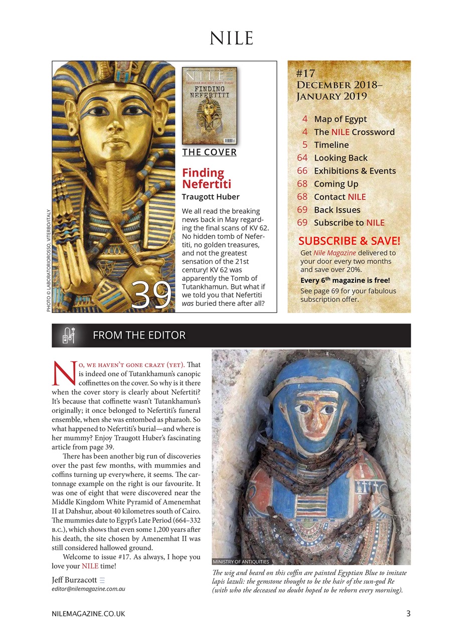 Nile Magazine Preview Pages