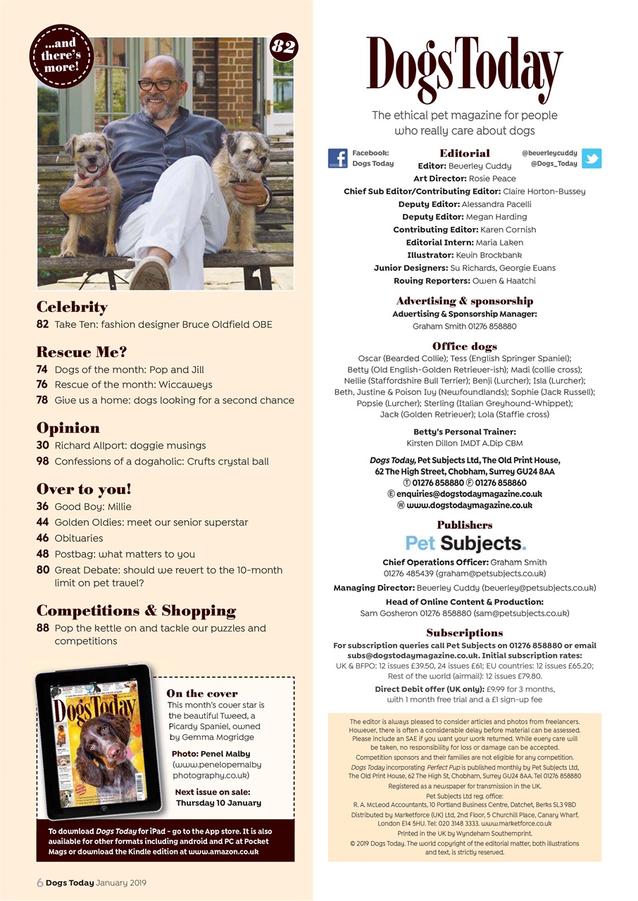 Dogs Today Magazine Preview Pages