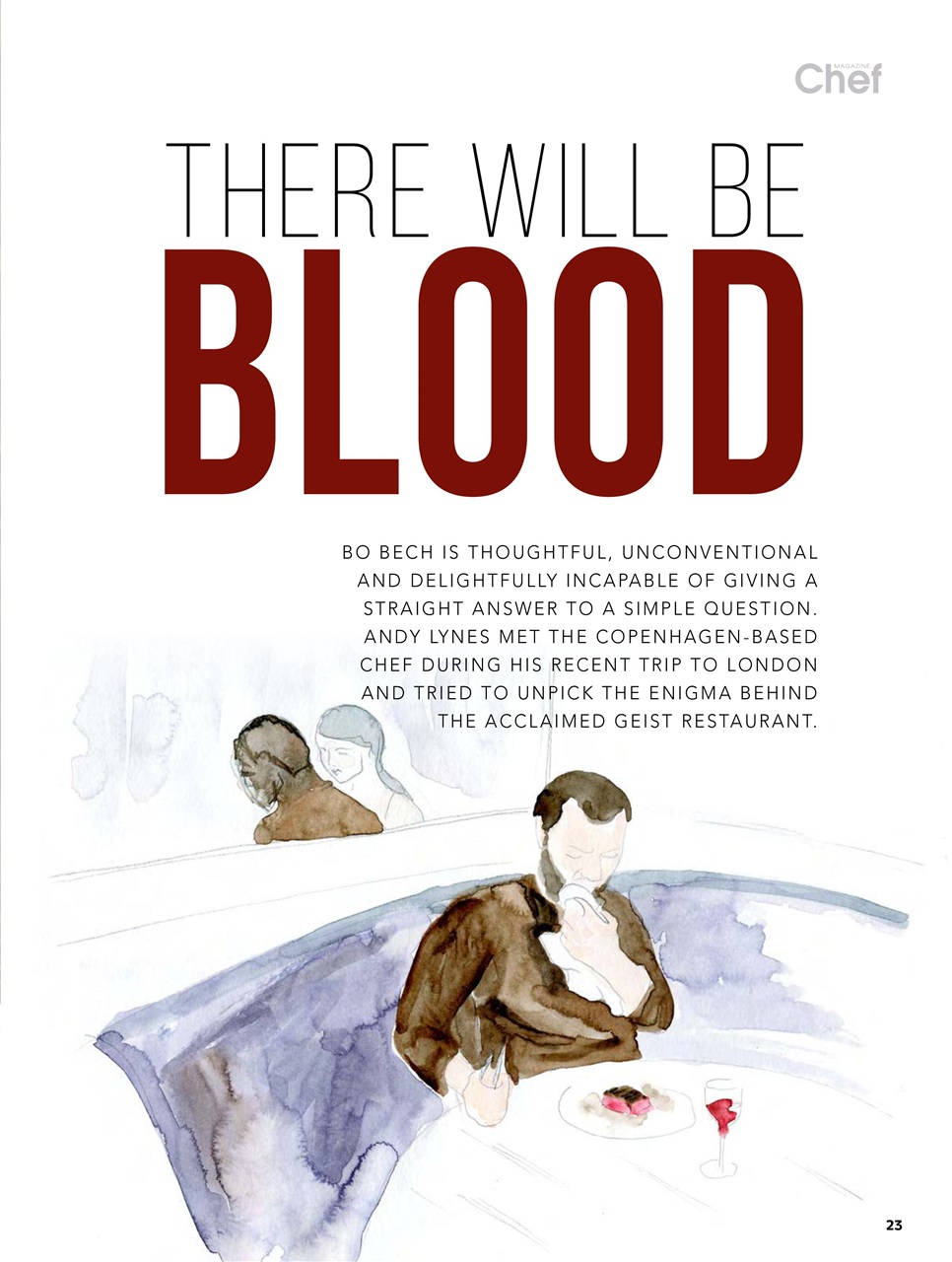 Chef & Restaurant Magazine Preview Pages