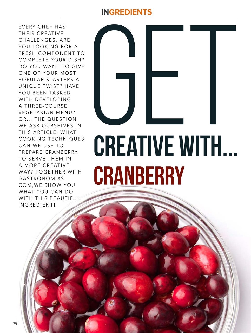 Chef & Restaurant Magazine Preview Pages