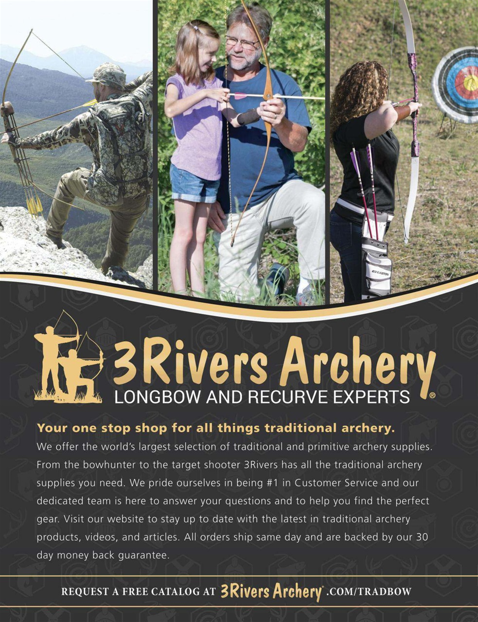 Traditional Bowhunter Magazine Preview Pages