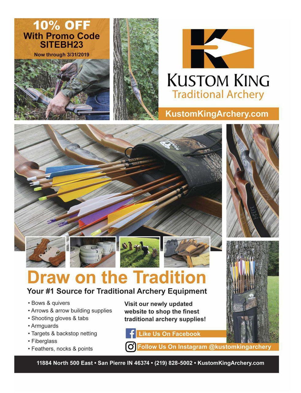 Traditional Bowhunter Magazine Preview Pages