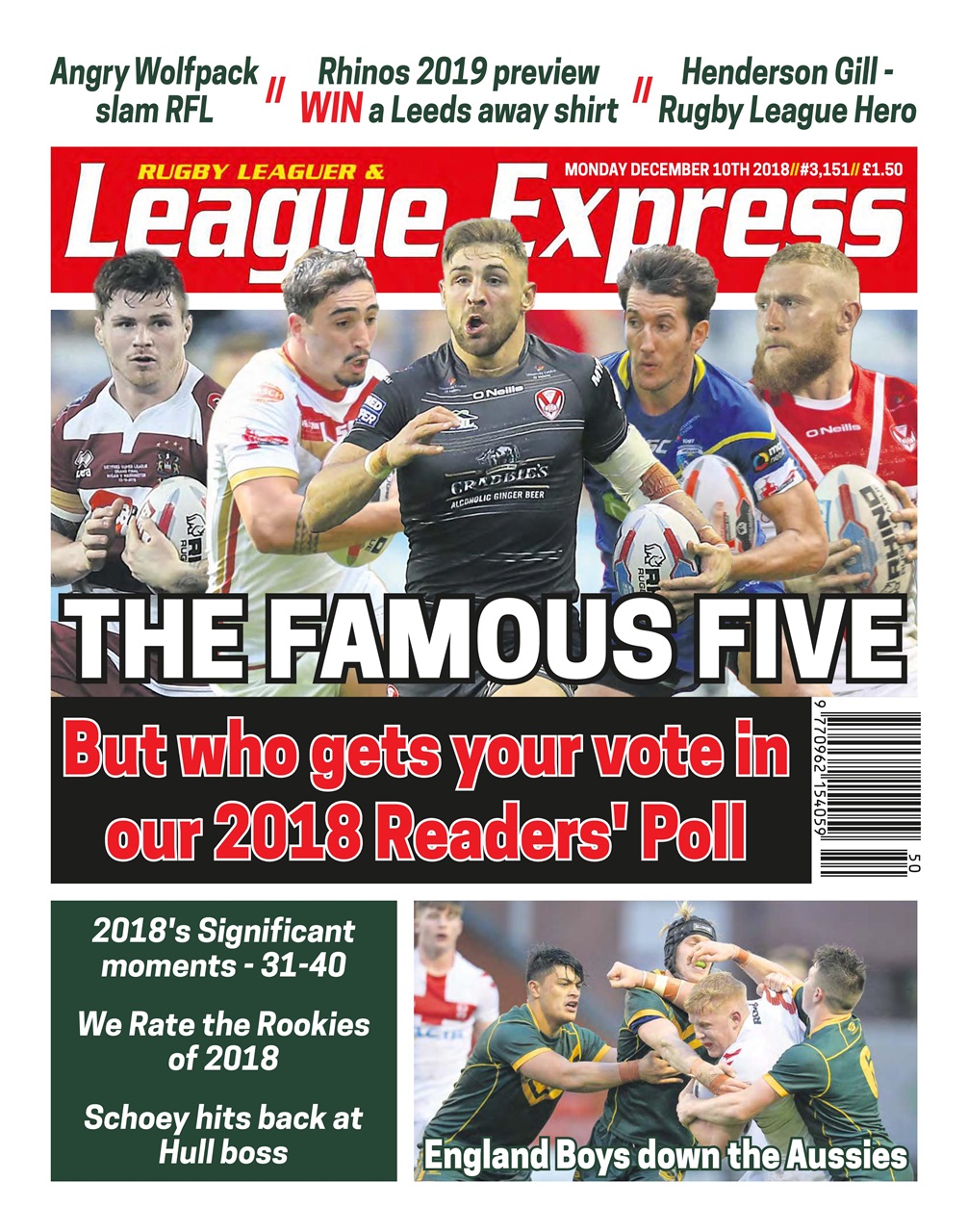 League Express Preview Pages