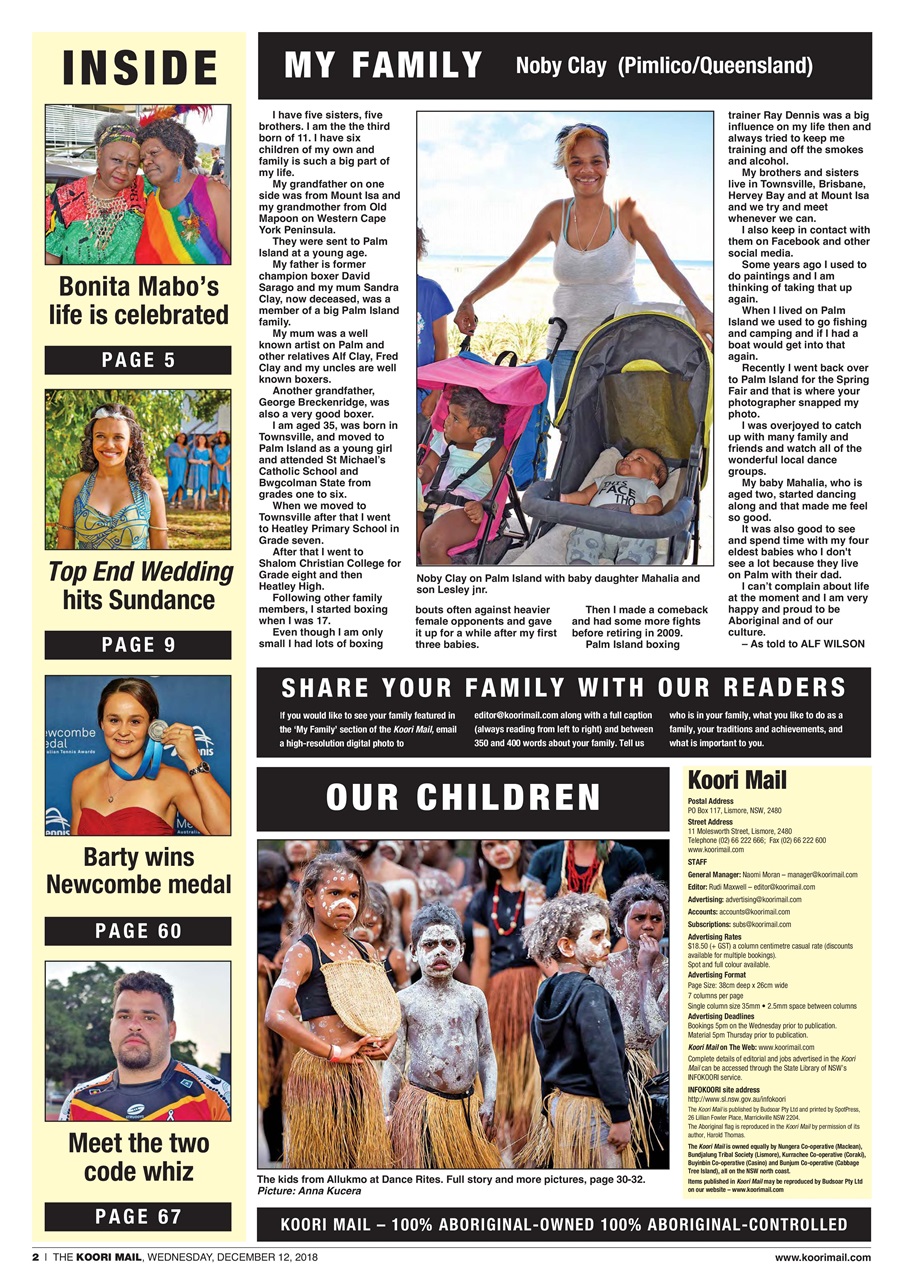 Koori Mail Preview Pages