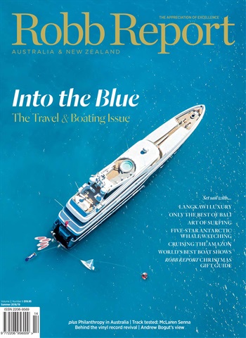 Robb Report Australia & New Zealand issue Nov Dec 2018