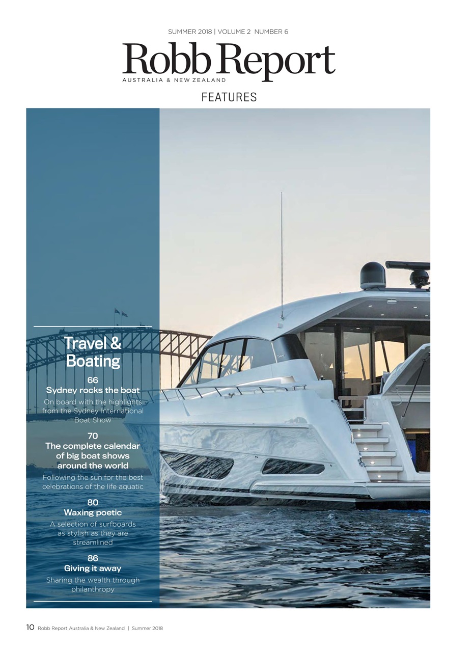 Robb Report Australia & New Zealand Preview Pages