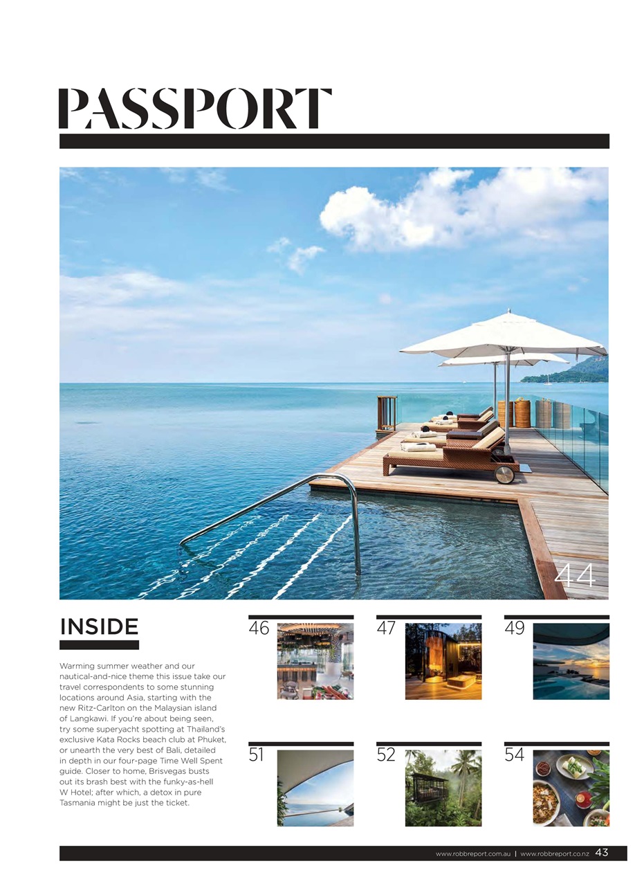Robb Report Australia & New Zealand Preview Pages
