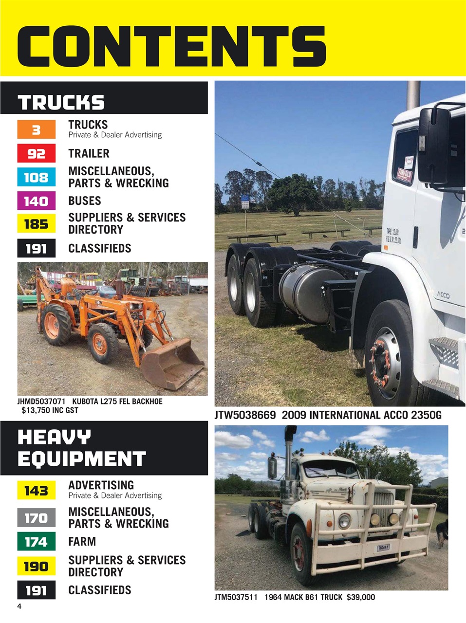 JUST TRUCKS Preview Pages