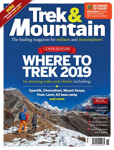 Trek & Mountain Magazine issue Nov-Dec 18