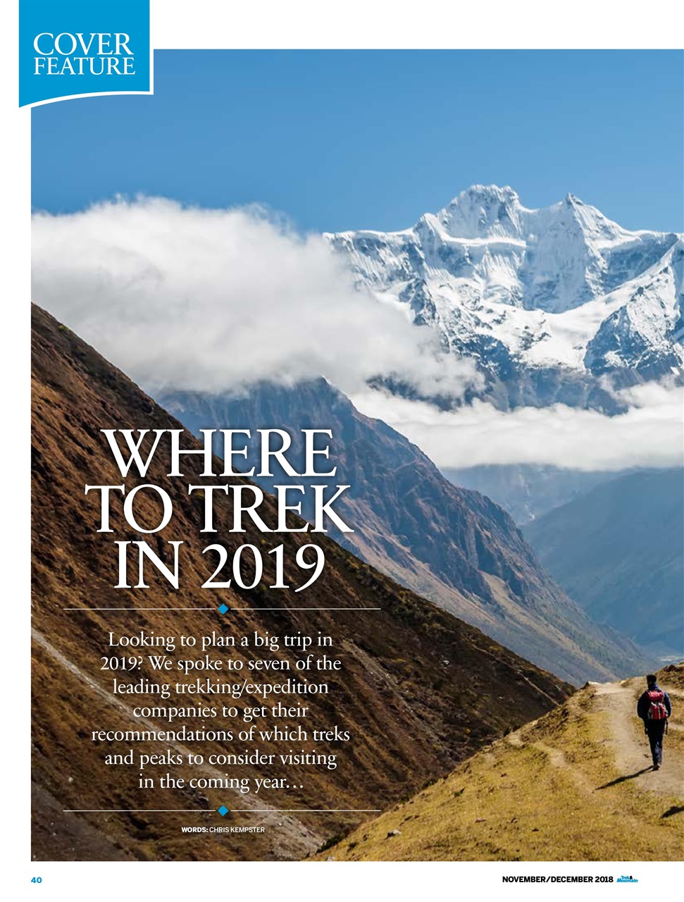 Trek & Mountain Magazine Preview Pages
