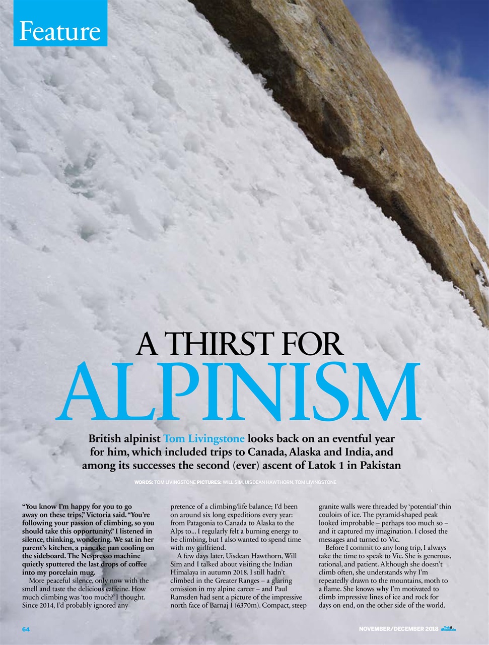 Trek & Mountain Magazine Preview Pages