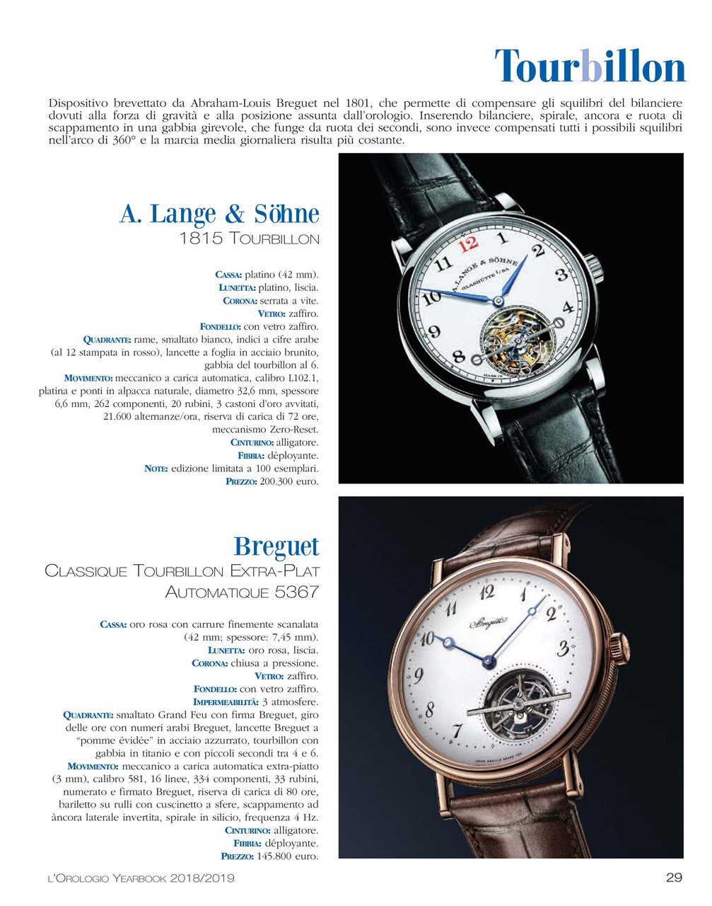 L'Orologio Preview Pages