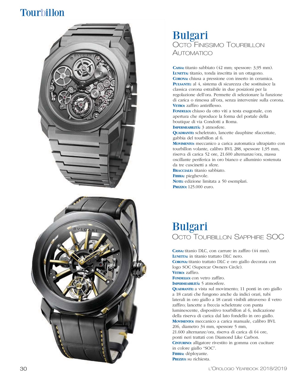 L'Orologio Preview Pages