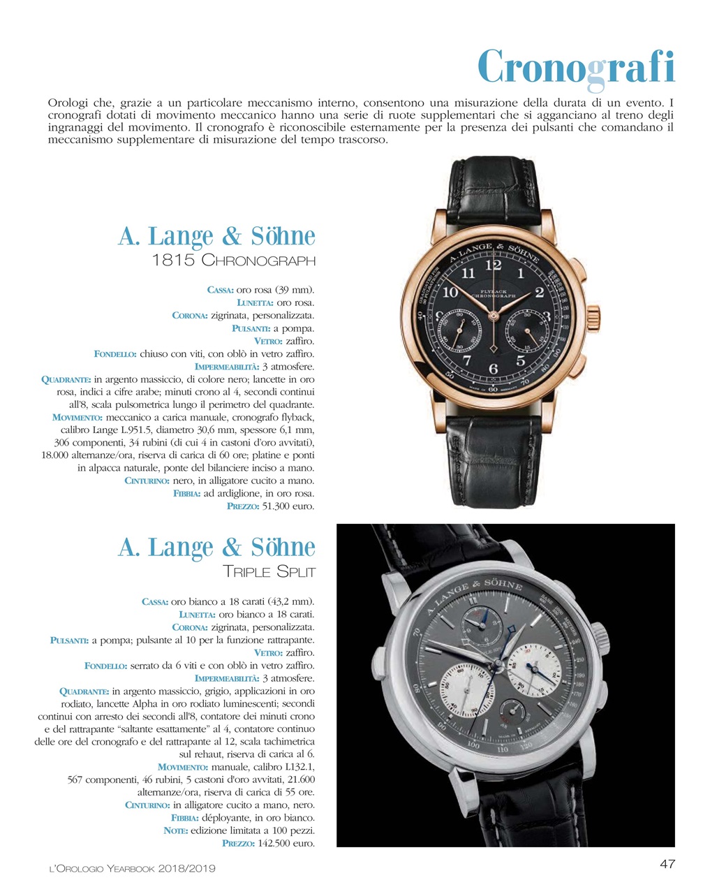 L'Orologio Preview Pages