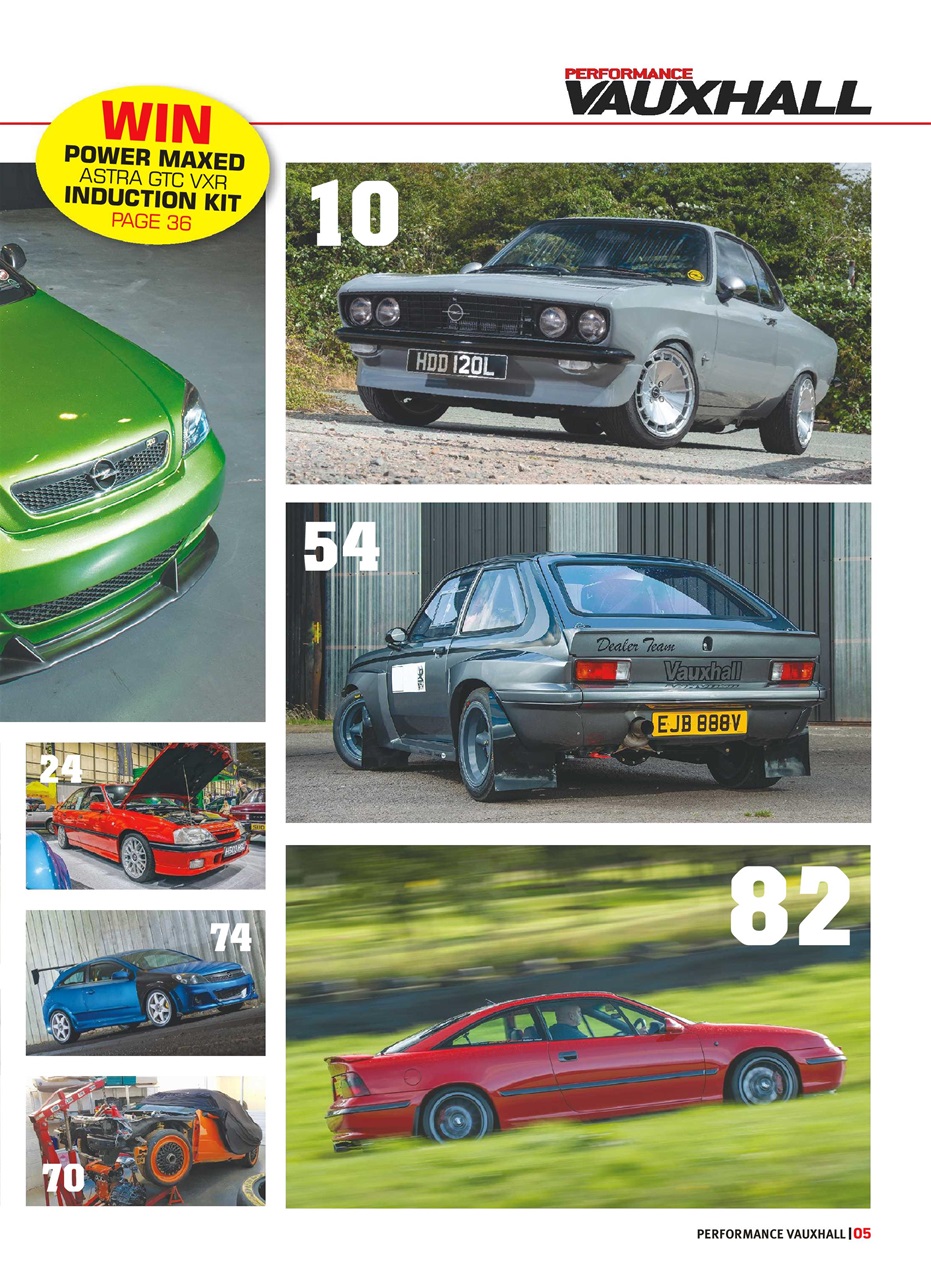 Performance Vauxhall Preview Pages