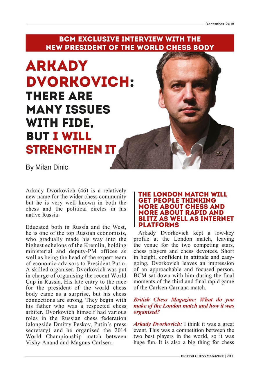 British Chess Magazine Preview Pages