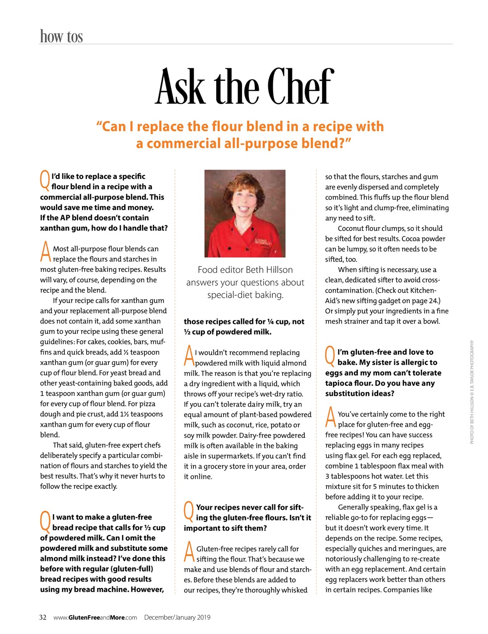 Gluten Free & More Preview Pages