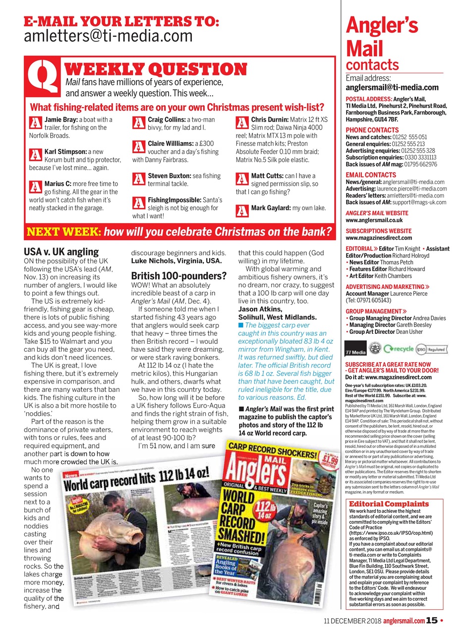 Anglers Mail Preview Pages