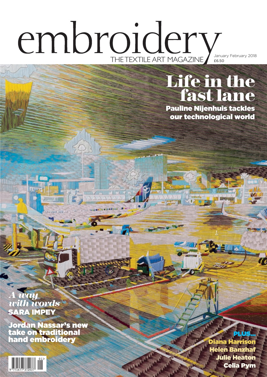 Embroidery Magazine Preview Pages