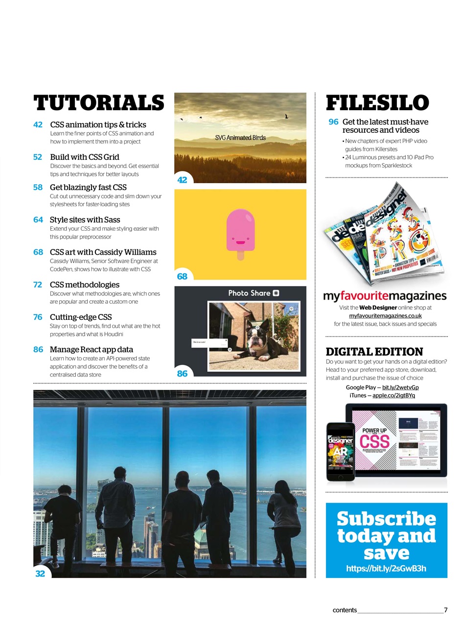 Web Designer Preview Pages