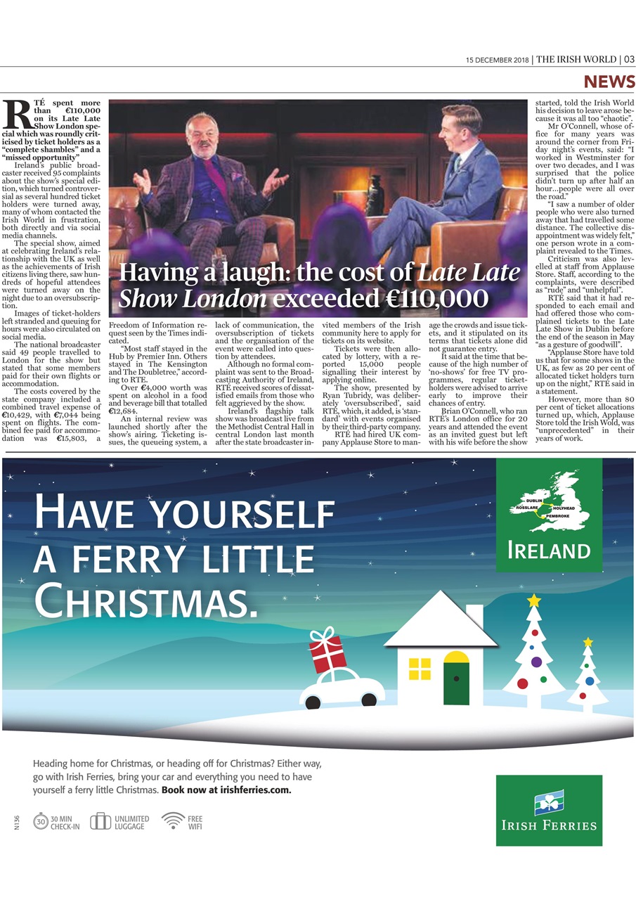 Irish World Preview Pages