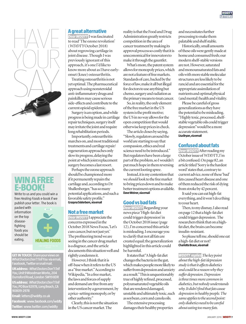 What Doctors Don't Tell You Preview Pages