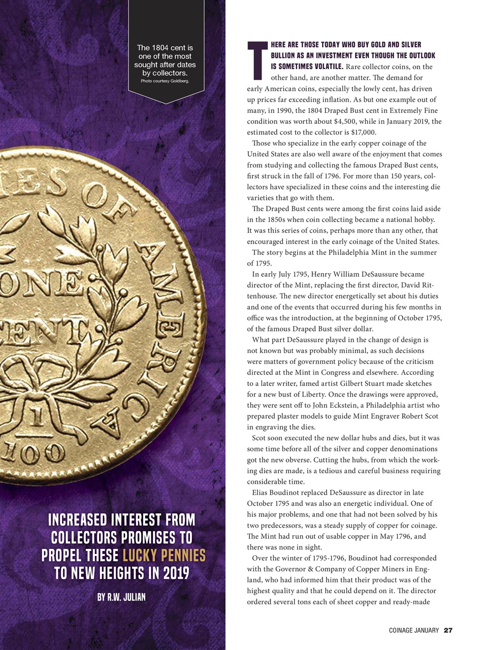 COINage Magazine Preview Pages