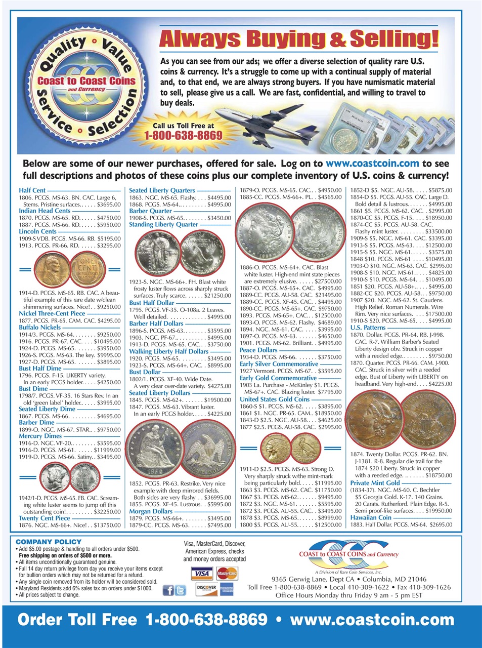 COINage Magazine Preview Pages