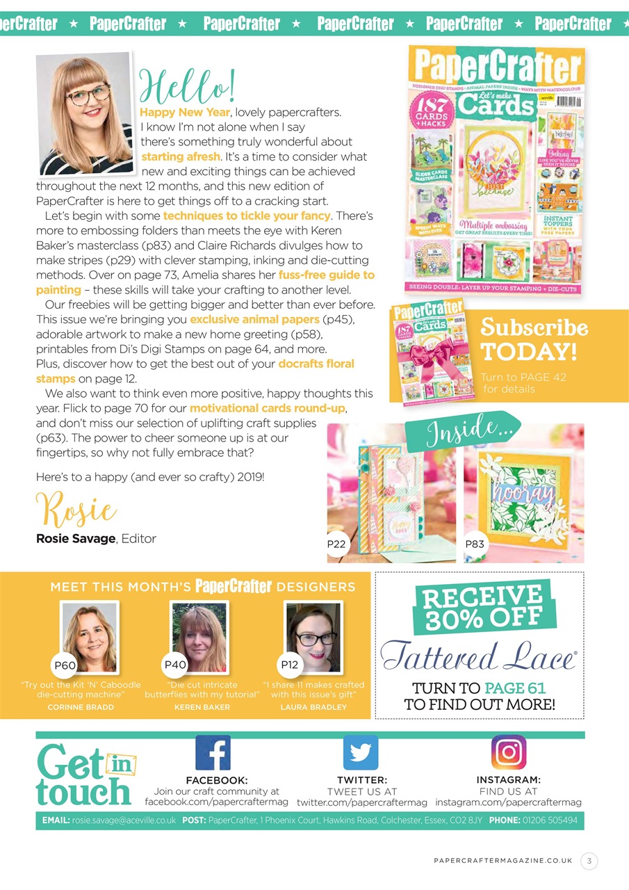 PaperCrafter Preview Pages