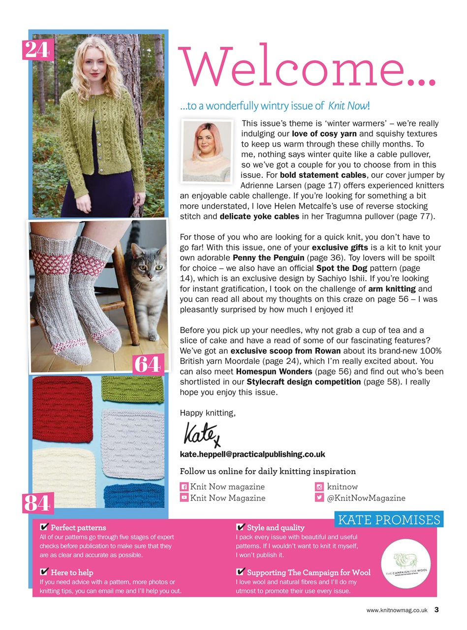 Knit Now Preview Pages
