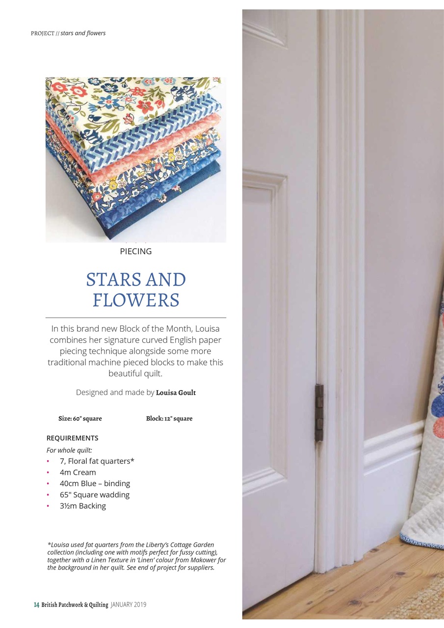 Patchwork and Quilting Preview Pages