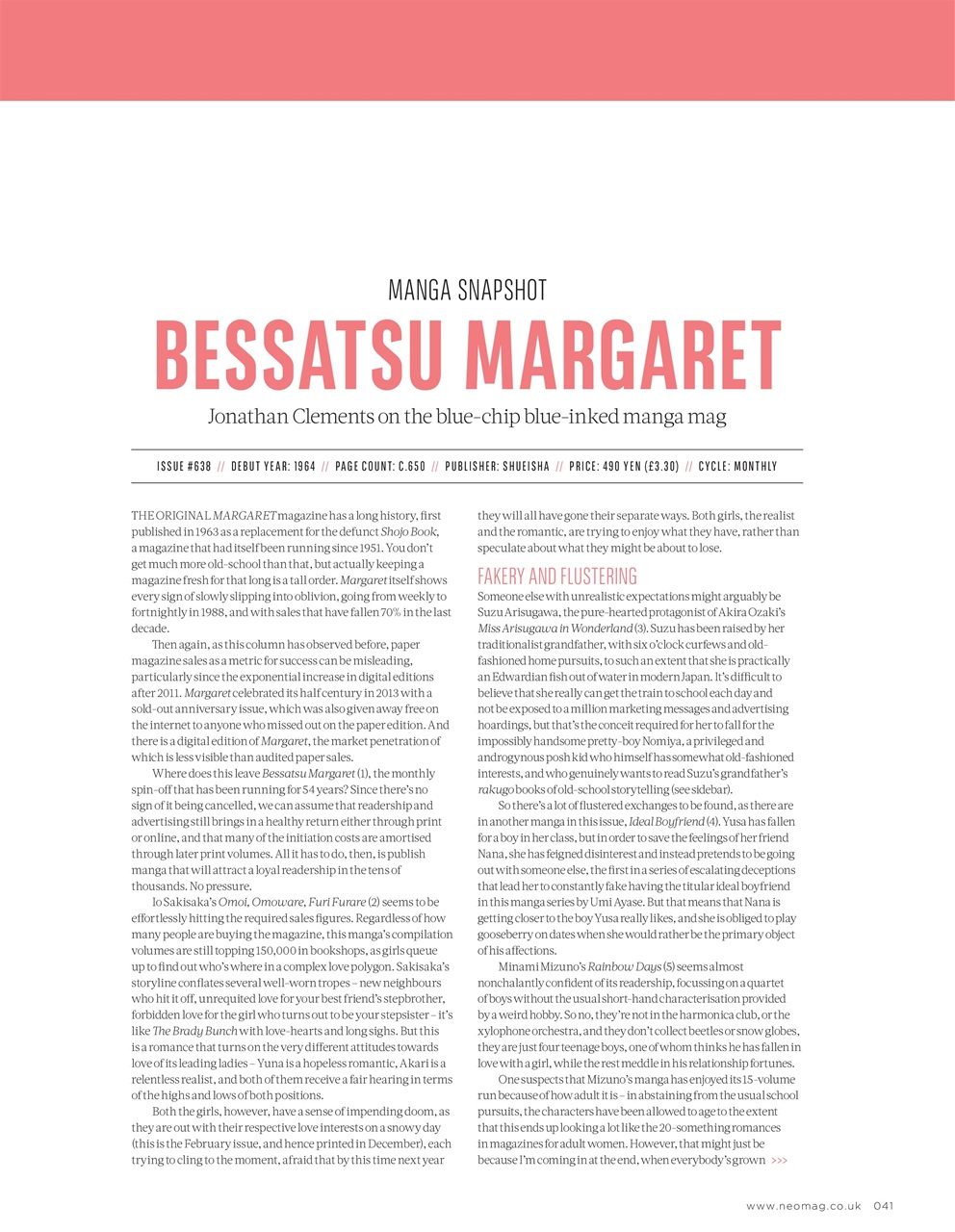 NEO Magazine Preview Pages