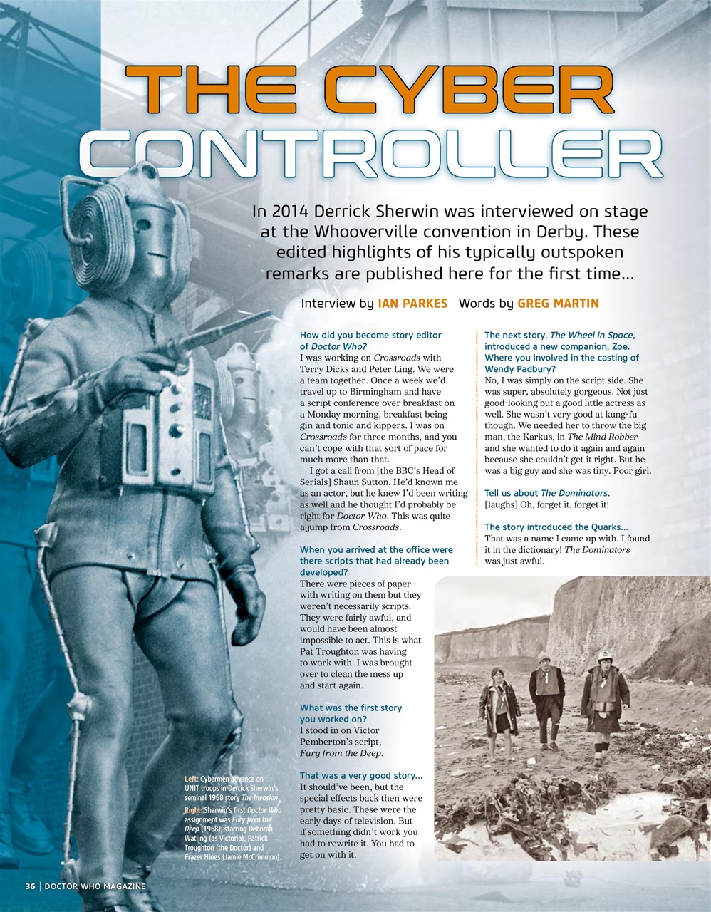 Doctor Who Magazine Preview Pages