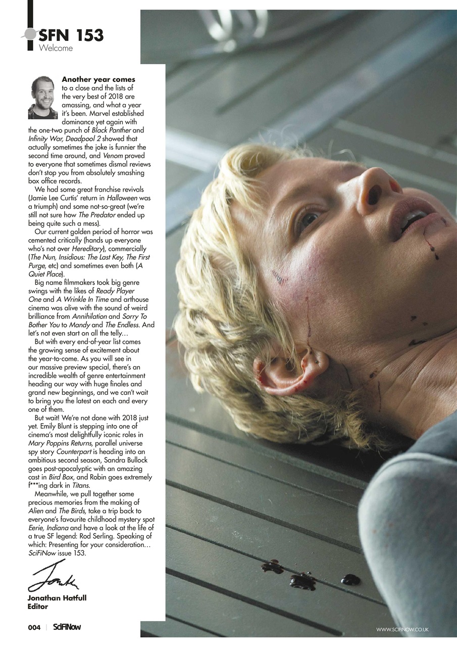 SciFiNow Preview Pages