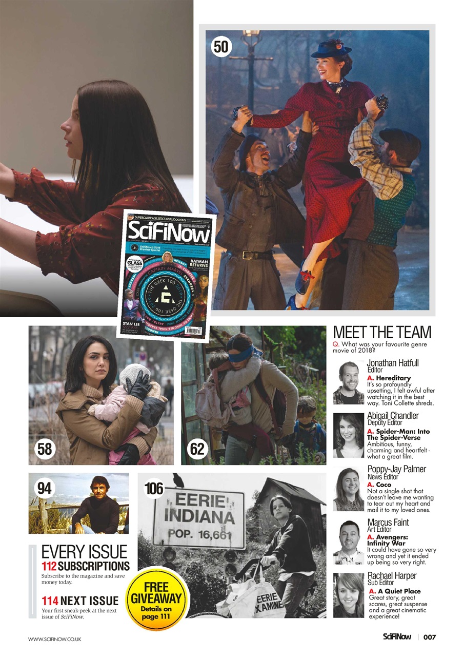 SciFiNow Preview Pages