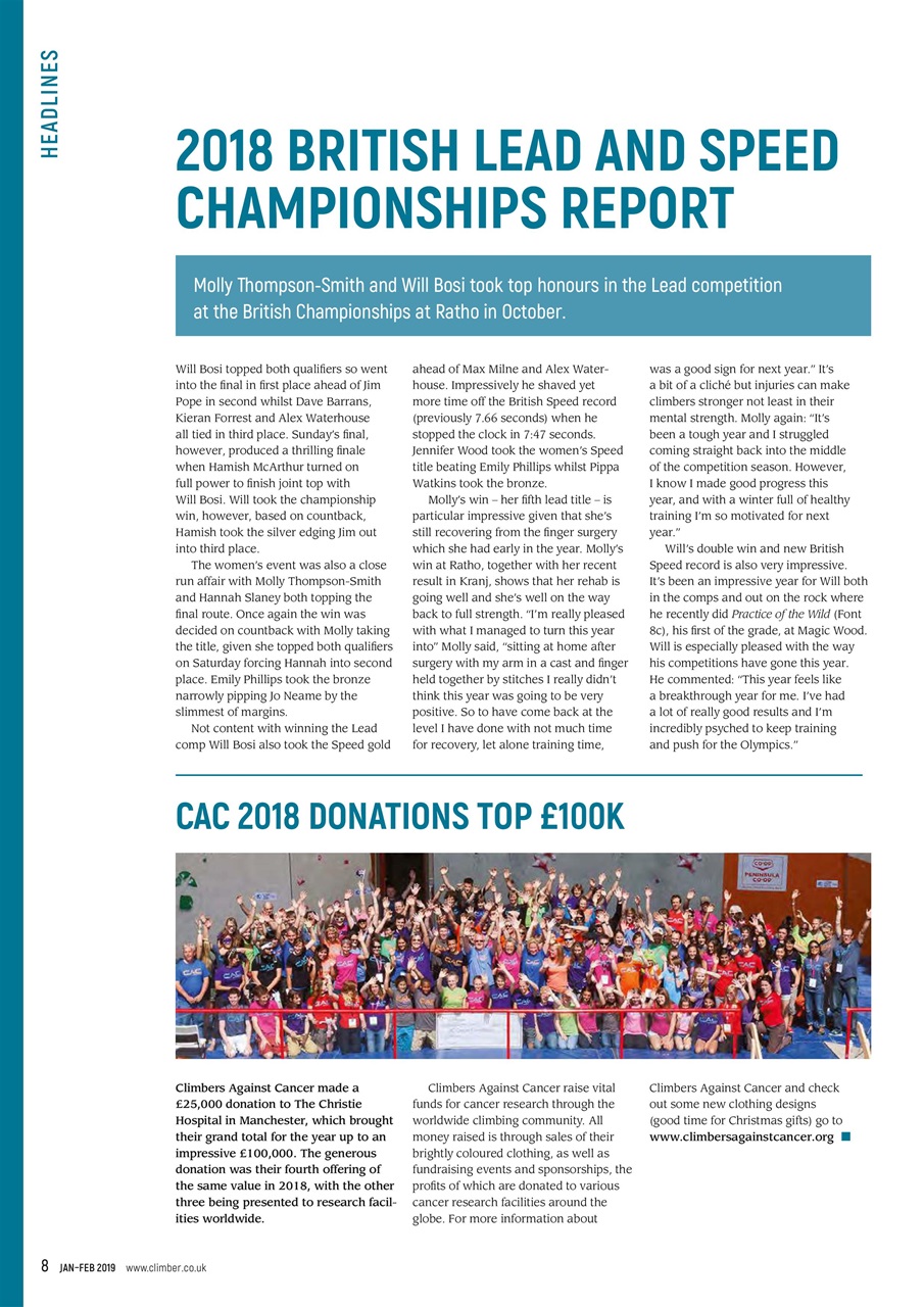 Climber Preview Pages