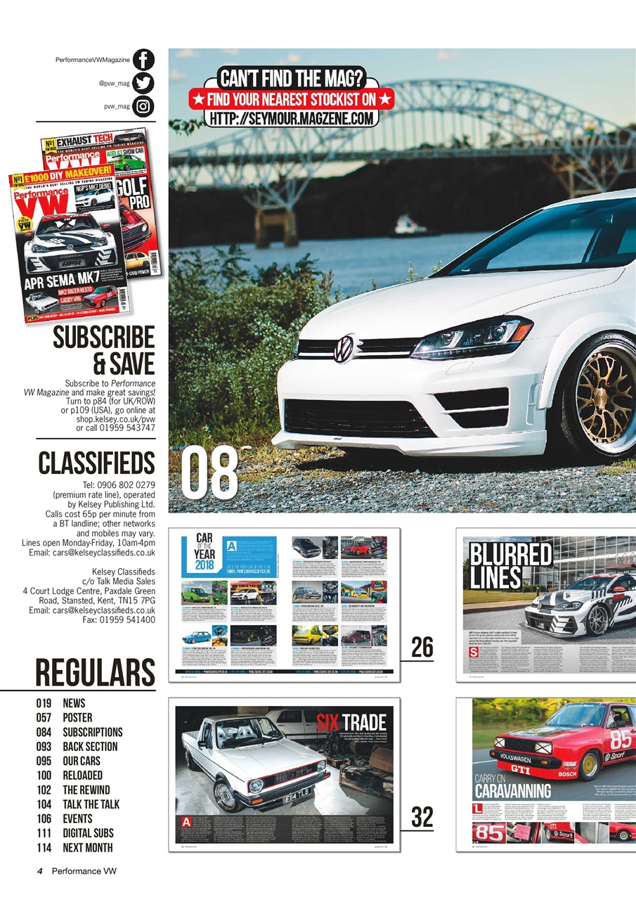 Performance VW Preview Pages