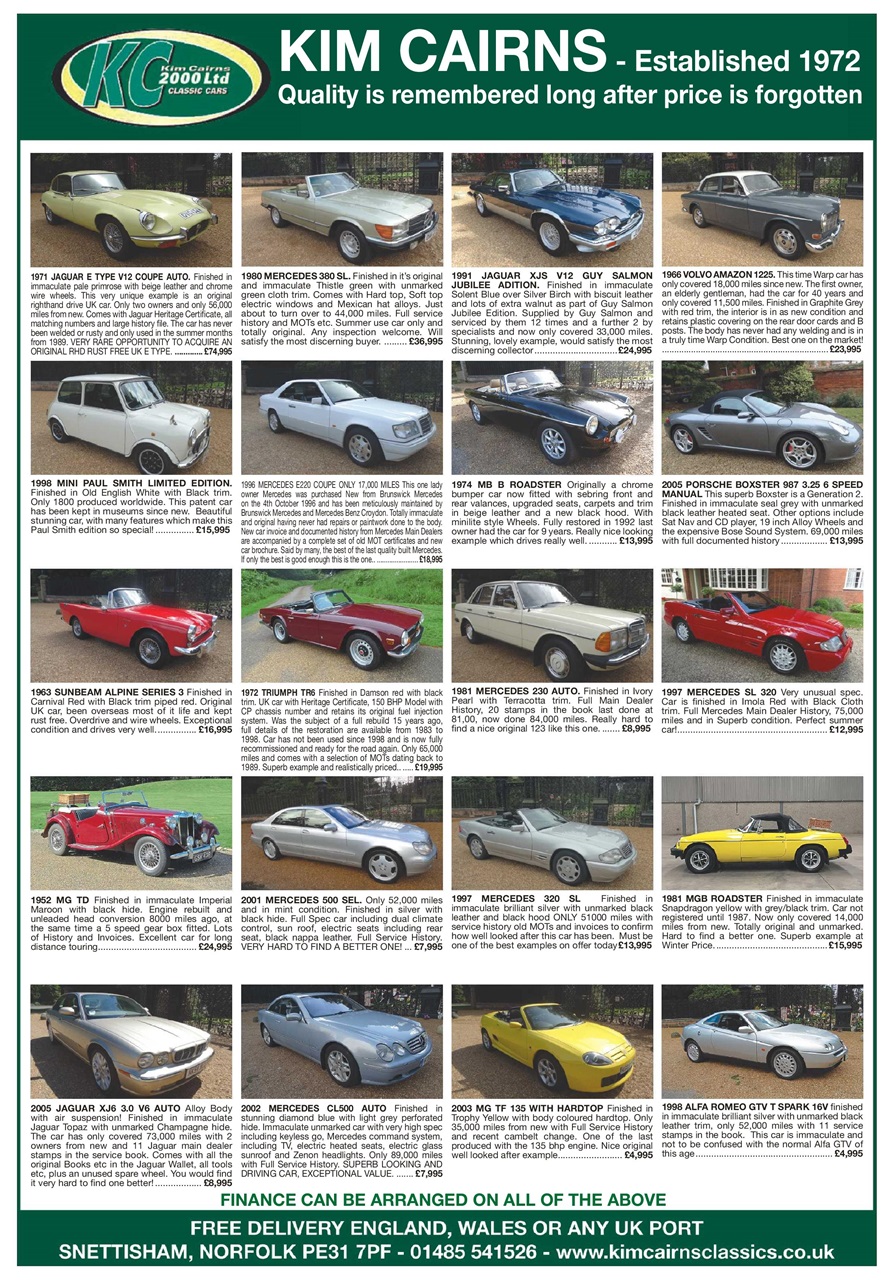 Classic Car Mart Preview Pages