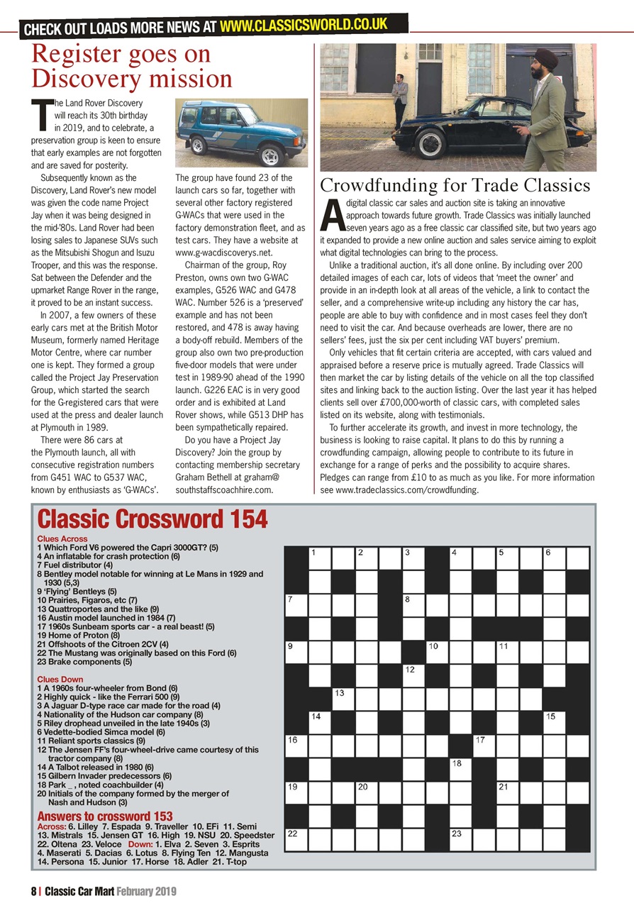 Classic Car Mart Preview Pages