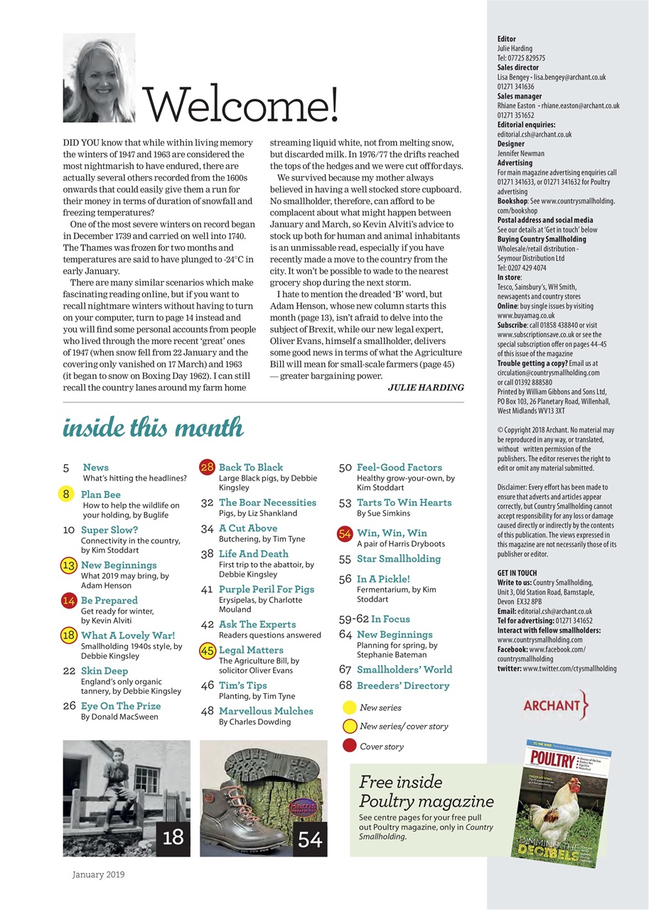 The Country Smallholder Preview Pages