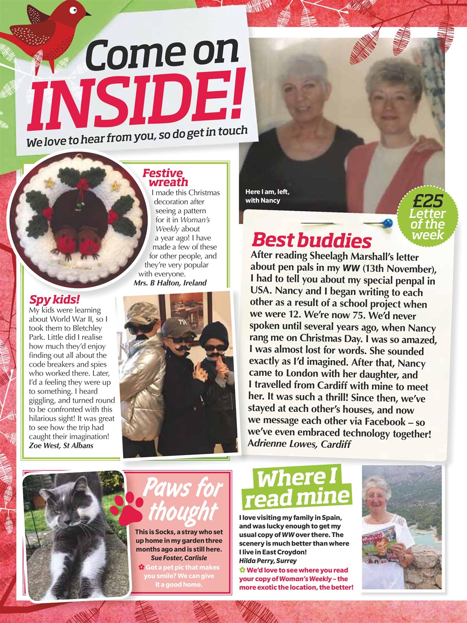 Woman's Weekly Preview Pages