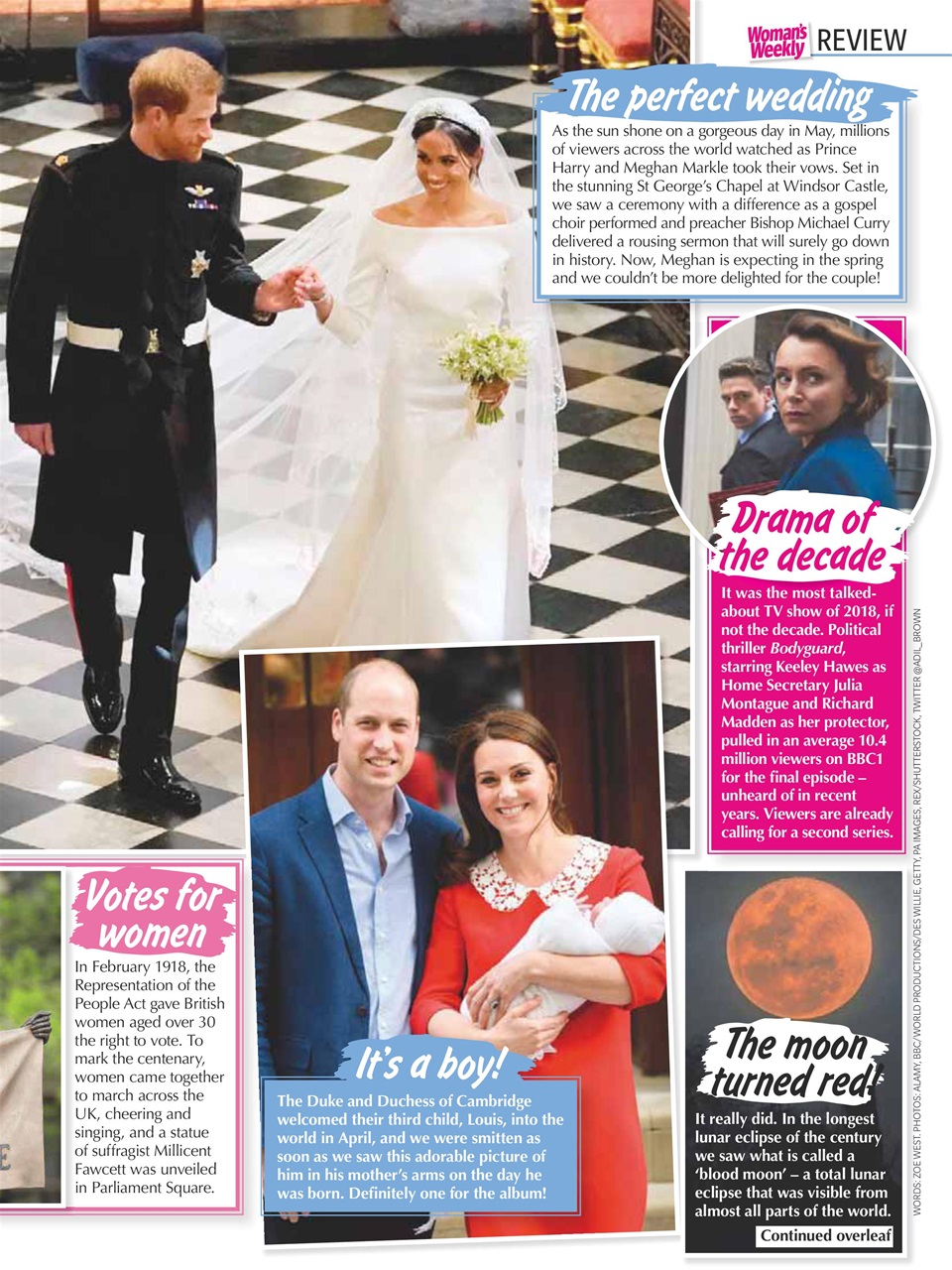 Woman's Weekly Preview Pages