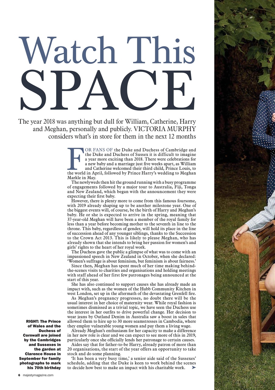 Majesty Magazine Preview Pages