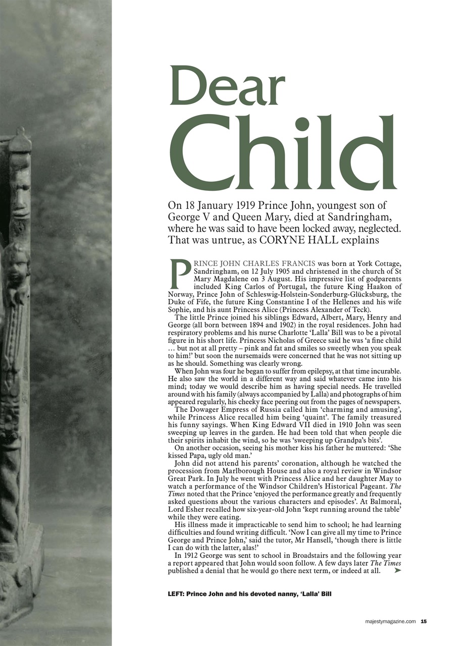 Majesty Magazine Preview Pages