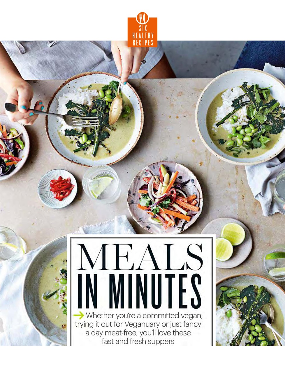 Healthy Magazine Preview Pages