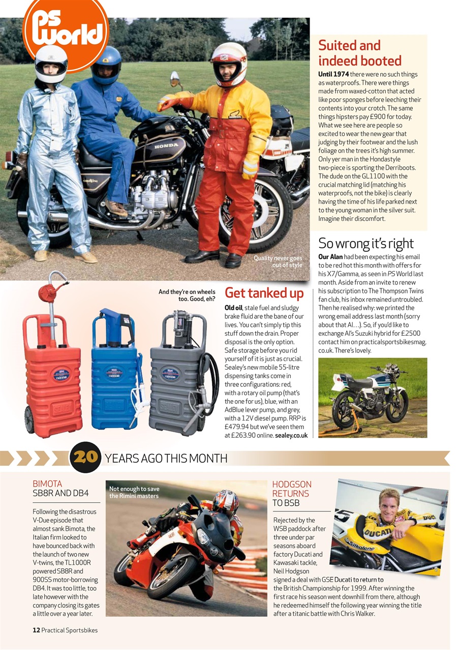 Practical Sportsbikes Preview Pages