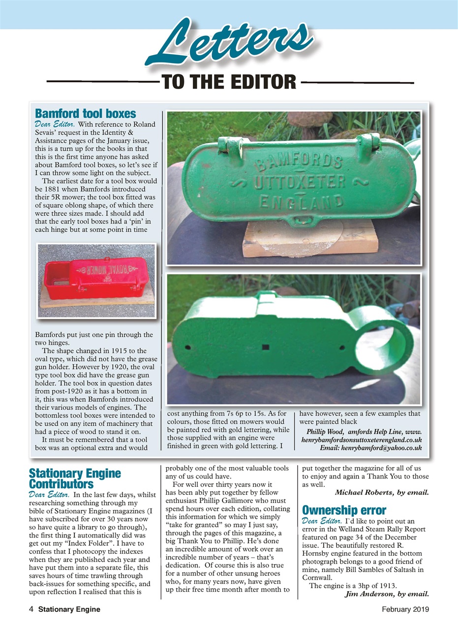 Stationary Engine Preview Pages