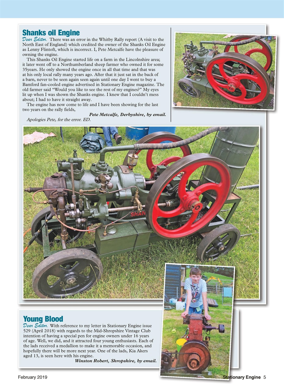 Stationary Engine Preview Pages
